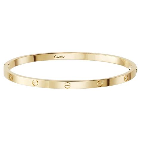 thin cartier love bracelet open